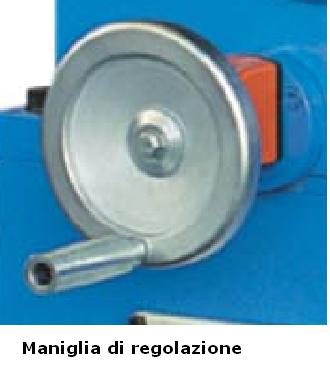 PBM 45 a tre rulli motorizzati doppia regolazione indipendente 