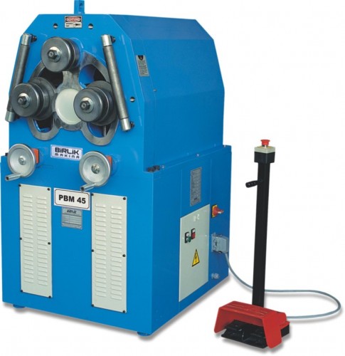PBM 45 a tre rulli motorizzati doppia regolazione indipendente 